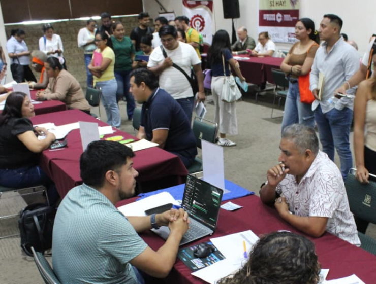 Arranca la Feria de Empleo en Campeche.