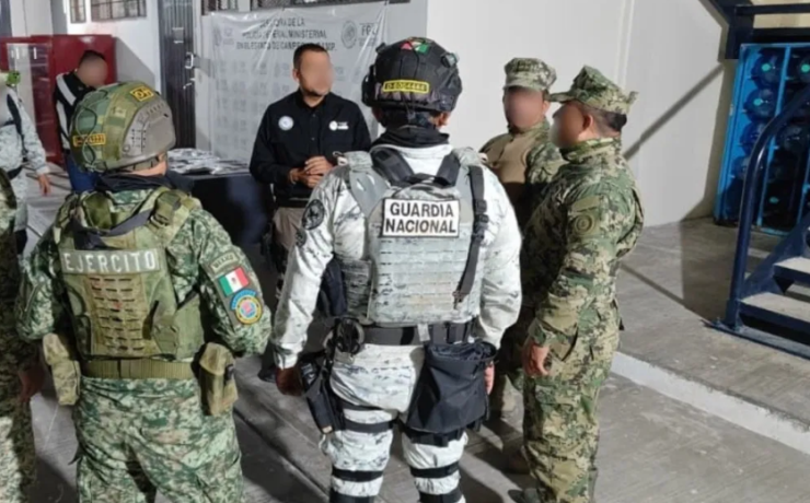 La Marina asegura armas en Champotón con apoyo de la FGR