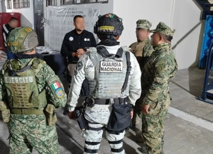 La Marina asegura armas en Champotón con apoyo de la FGR