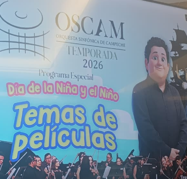 Anuncian programa sinfónico con temas de películas por el Día del Niño