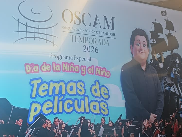 Anuncian programa sinfónico con temas de películas por el Día del Niño