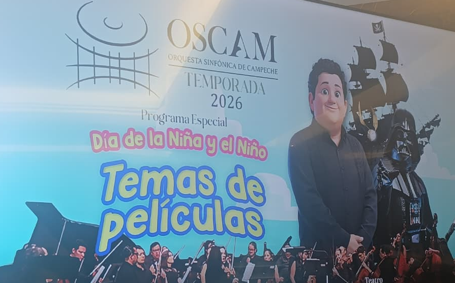 Anuncian programa sinfónico con temas de películas por el Día del Niño