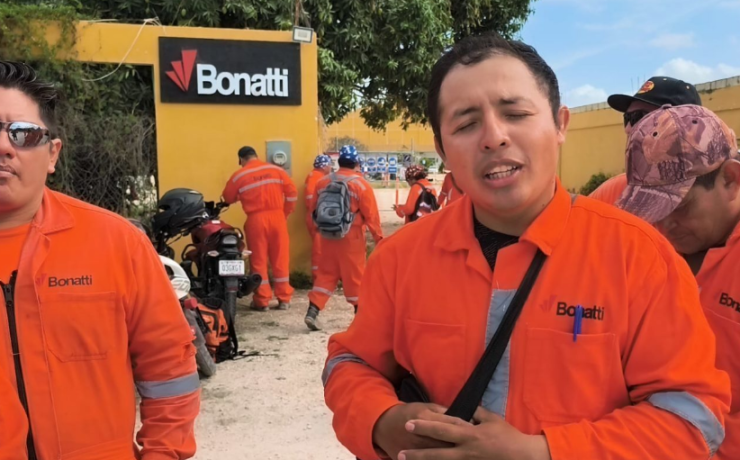 Manifestantes en Campeche exigen igual salarial