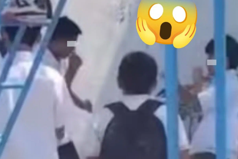 Riña entre estudiantes en Ciudad del Carmen se viraliza en redes