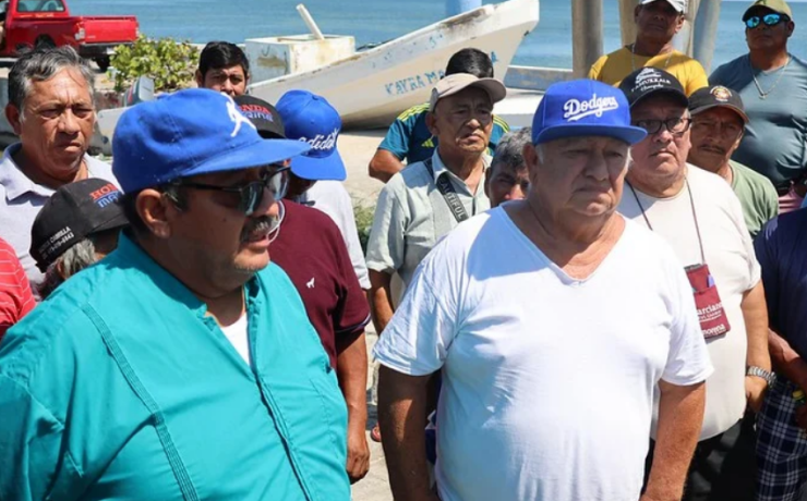 Pescadores de Campeche exigen al gobierno protección al Golfo de México