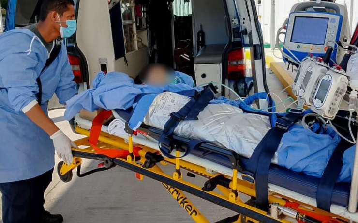 IMSS traslada a menores quemados a Texas para una mejor atención