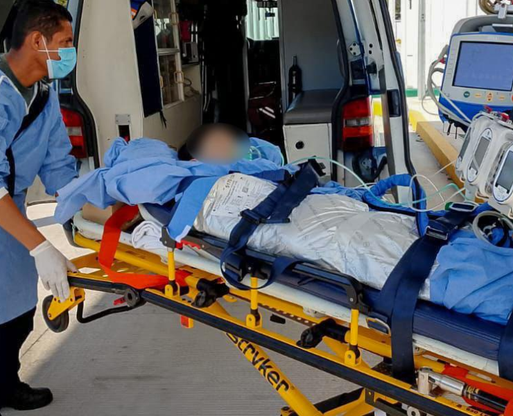 IMSS traslada a menores quemados a Texas para una mejor atención