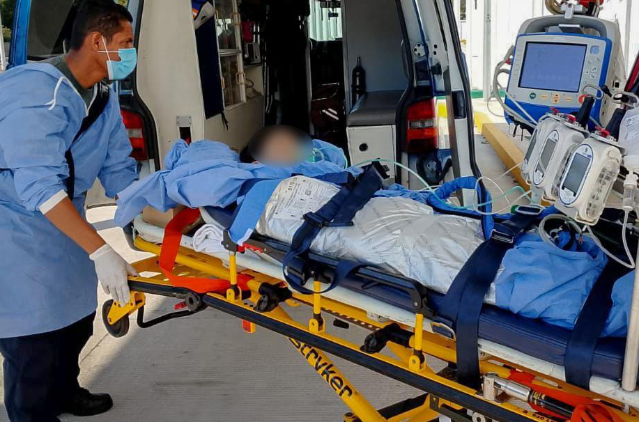 IMSS traslada a menores quemados a Texas para una mejor atención