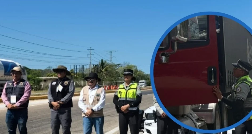 Principales acciones en carreteras de Campeche