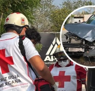 Percance vial en Imí I deja heridos y vehículos destruidos
