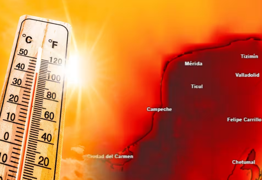 Alerta en Campeche por calor extremo. Tomar precauciones