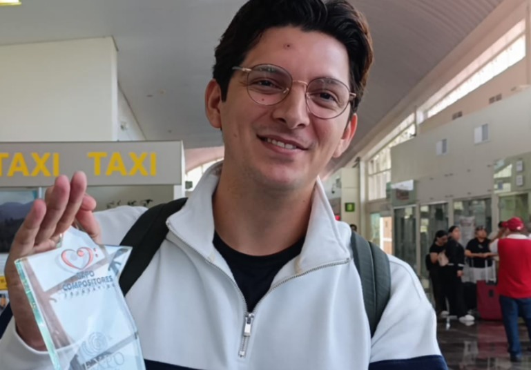 Braulio García gana "La Nueva Voz" de Expo Compositores.