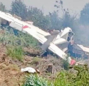 Hallan avioneta desplomada en zona selvática de Campeche