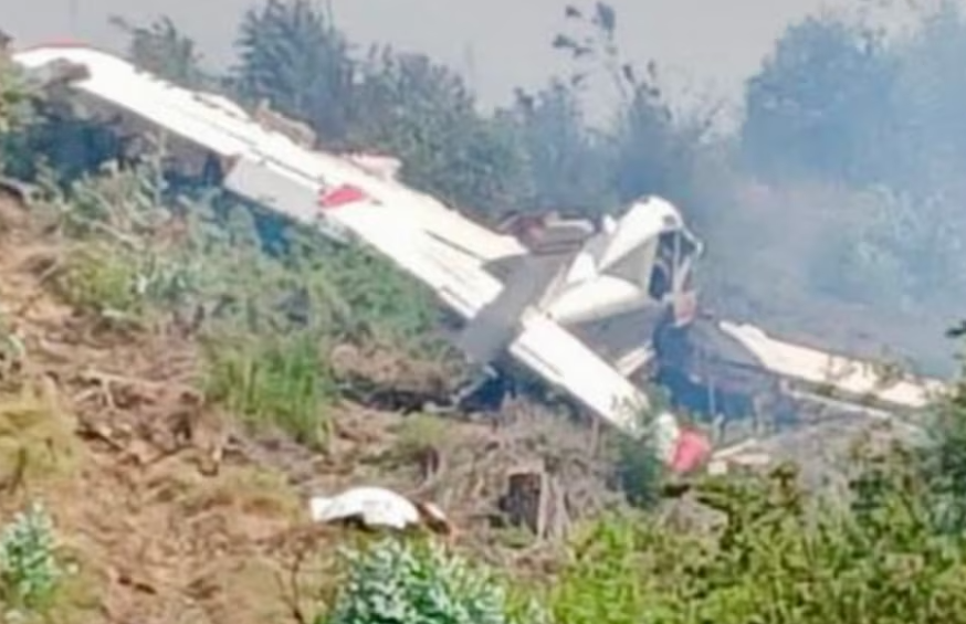 Hallan avioneta desplomada en zona selvática de Campeche