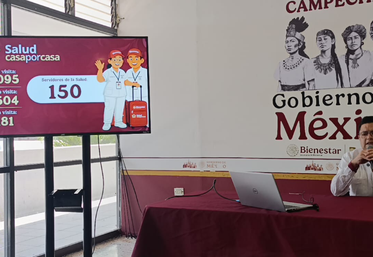 Avanza la atención de Salud Casa por Casa en Campeche