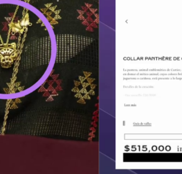 Critican a Sansores por su costoso collar mientras "no tiene para pagar la luz"