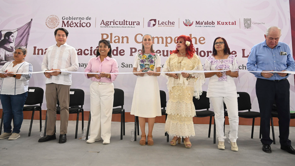 Claudia Sheinbaum encabezó la inauguración