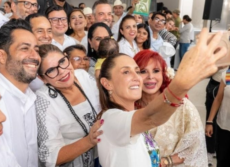 Sansores reprocha a Sheinbaum que Campeche no tiene dinero