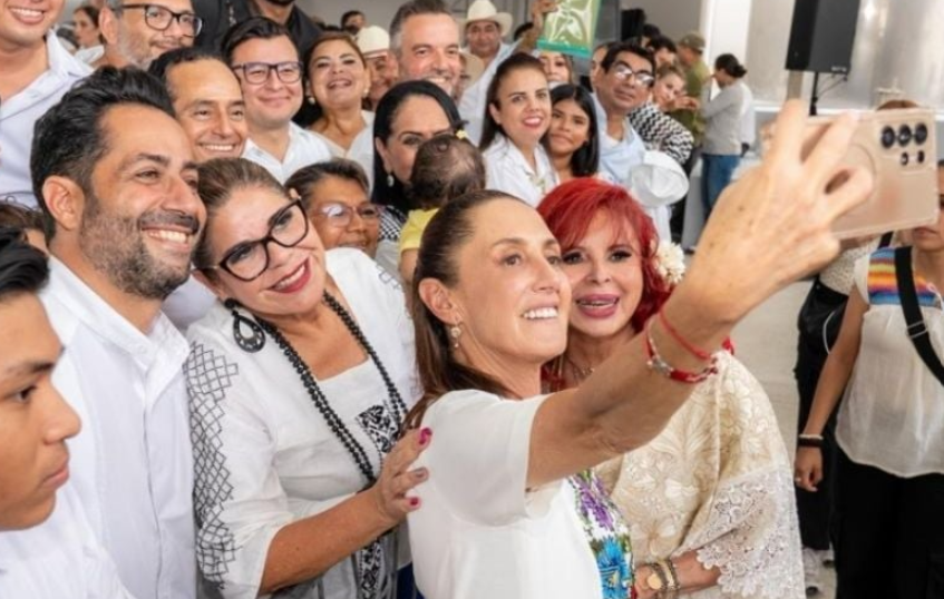 Sansores reprocha a Sheinbaum que Campeche no tiene dinero