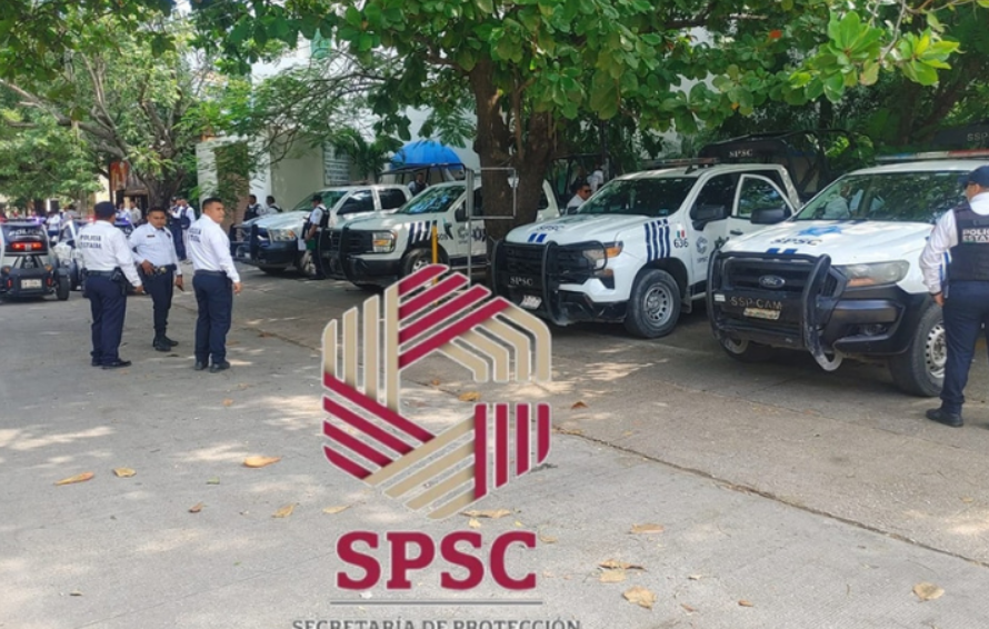 Intervención policial y reacción de los involucrados