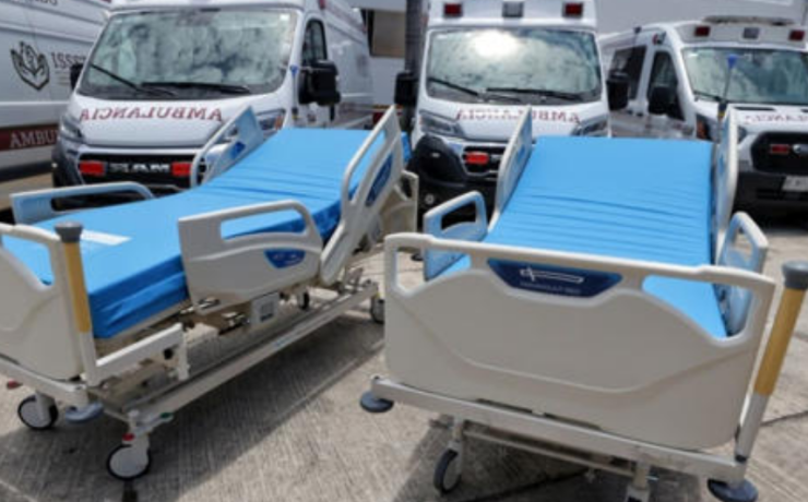 Supervisan entrega de camas hospitalarias del ISSSTE