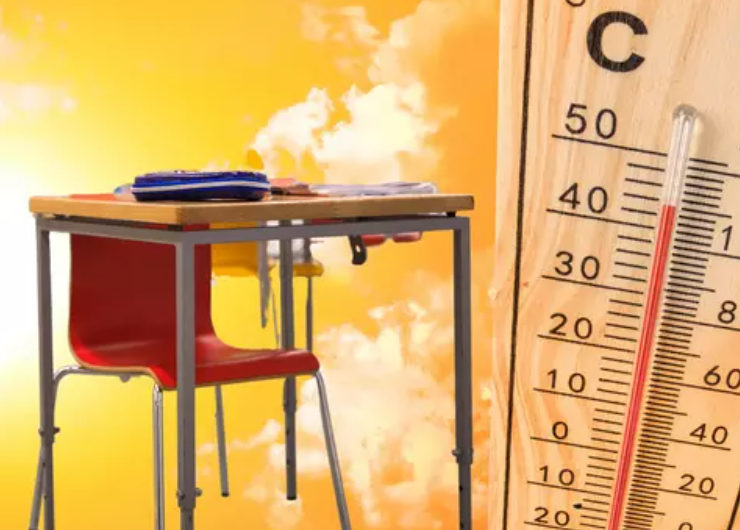 Cierre anticipado del ciclo escolar debido al intenso calor