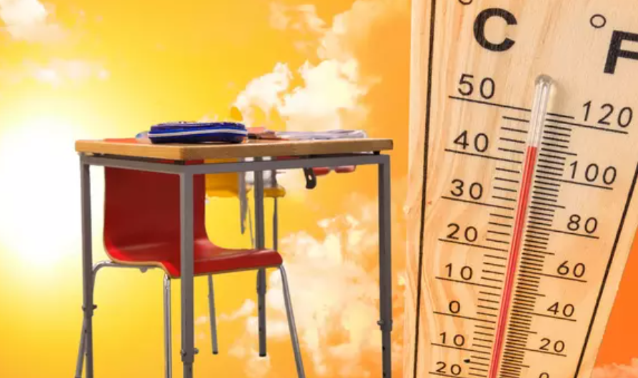 Cierre anticipado del ciclo escolar debido al intenso calor