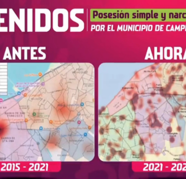 Campeche reporta más de 700 detenidos a lo largo de todo el estado