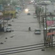 Tromba sorprende a todo Campeche