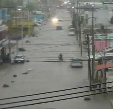 Tromba sorprende a todo Campeche