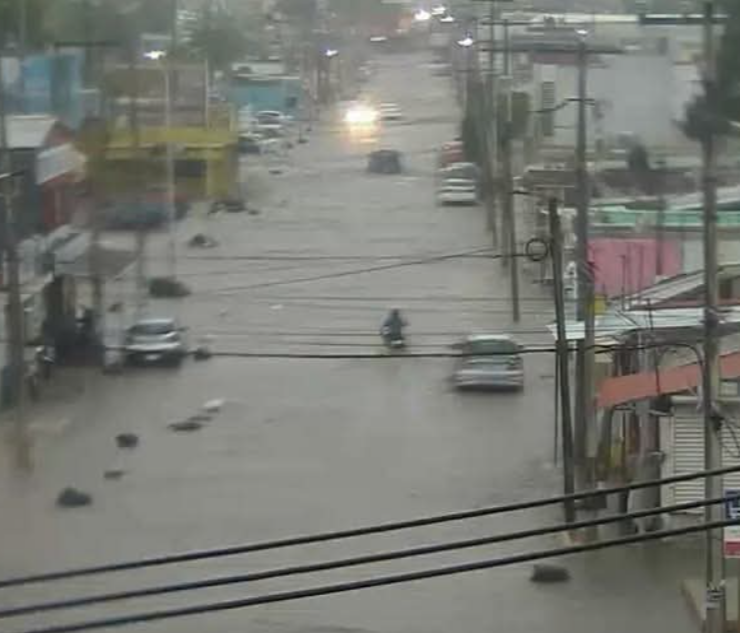 Tromba sorprende a todo Campeche