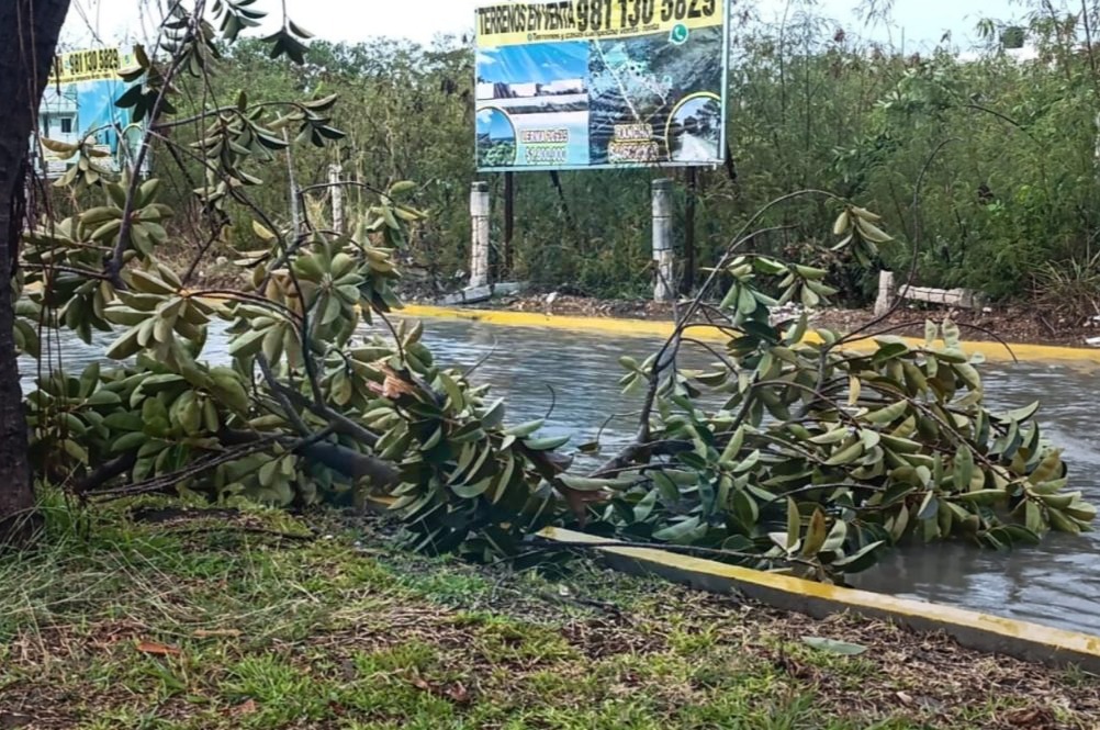 Tromba sorprende a todo Campeche: impacto urbano
