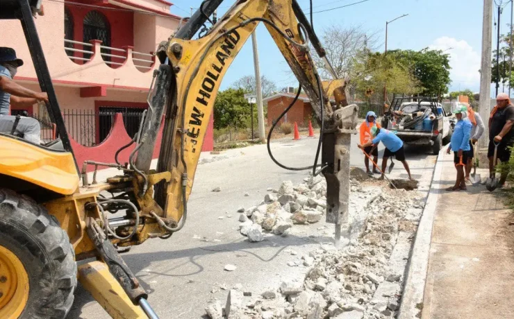 SMAPAC reemplazó tubería en Bellavista para eliminar obstrucciones