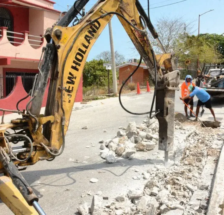SMAPAC reemplazó tubería en Bellavista para eliminar obstrucciones