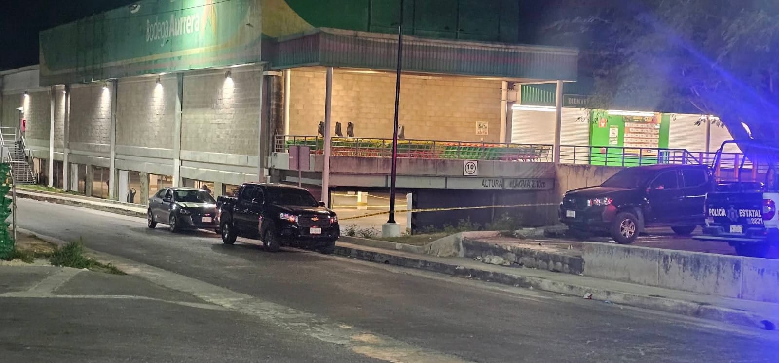 Sangrienta noche de viernes en la capital de Campeche.