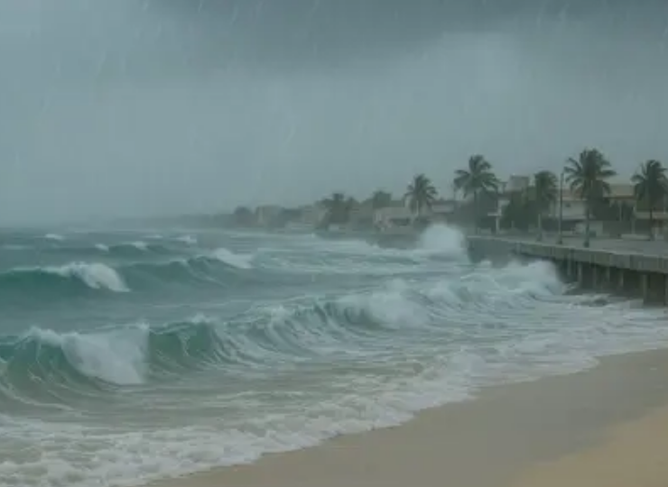 Una circulación de tormentas asfixiará a Campeche