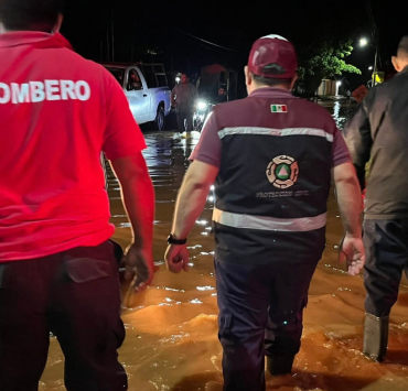 Lluvias obligan a evacuar comunidades de Campeche