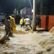 ICH-EK bajo el agua tras intensas lluvias