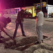 Vecinos hacen lo que la alcaldesa no, Campeche