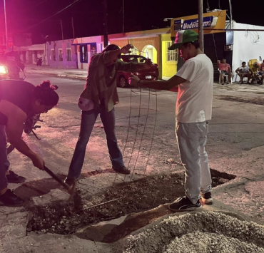 Vecinos hacen lo que la alcaldesa no, Campeche