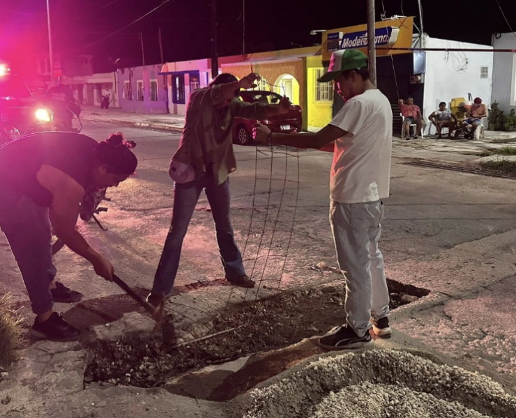 Vecinos hacen lo que la alcaldesa no, Campeche