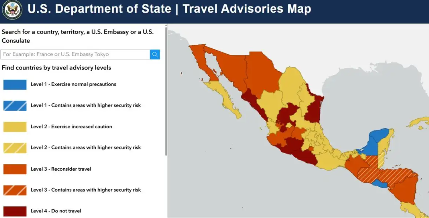 Campeche es seguro para los viajeros según EEUU en alerta azul mundialista