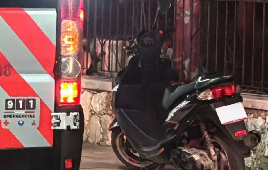Aparatoso accidente en motocicleta en avenida Miguel Alemán: exceso de velocidad