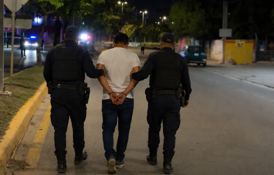 Detención de reportero durante la cobertura de un accidente en Campeche