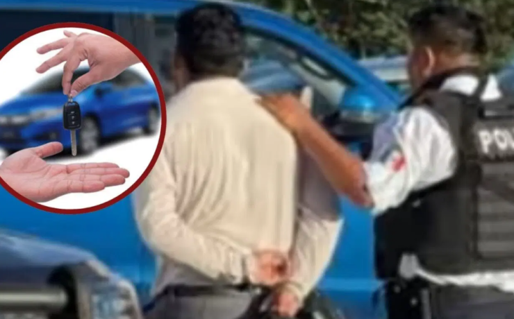 Detienen a hombre acusado de intentar engañar a vendedor
