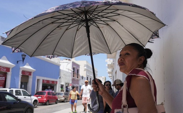 Lluvias y calor persisten en Campeche "sofocando" a la población