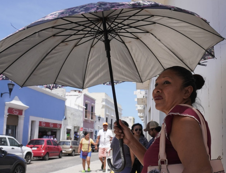 Lluvias y calor persisten en Campeche "sofocando" a la población