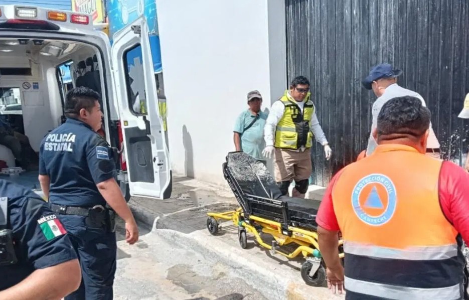 Colapsa techo en obra de Plan Chac y deja tres albañiles lesionados