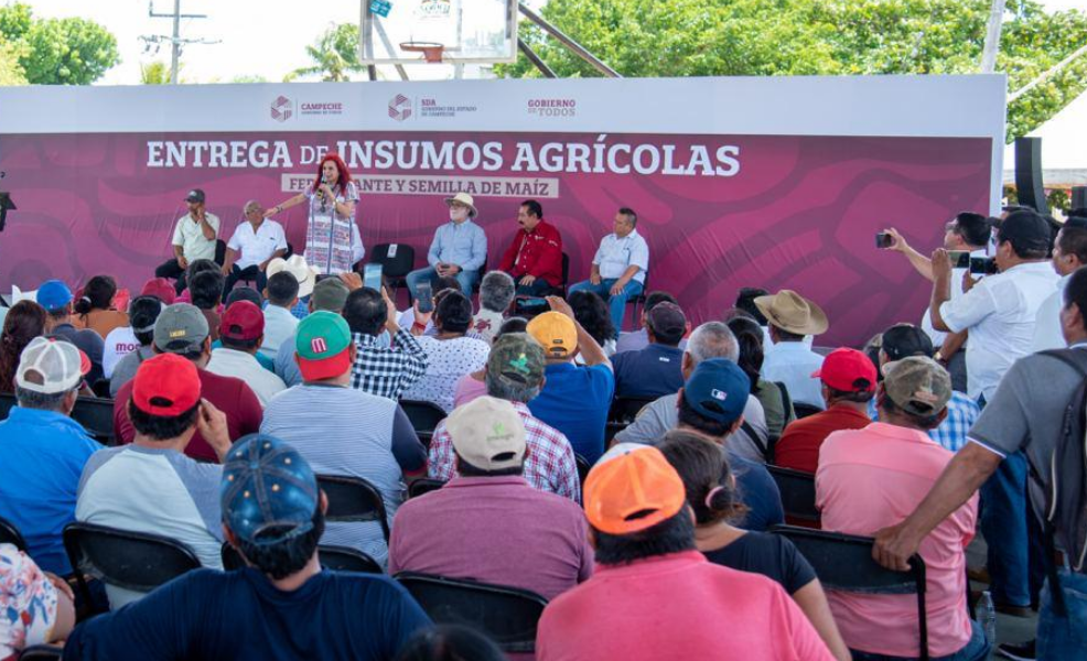Sansores impulsa el campo: transformación agropecuaria en Escárcega