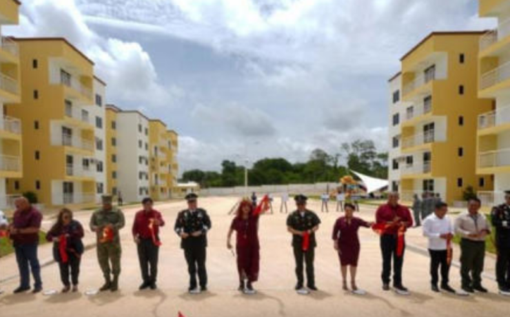 Se consolida la entrega de viviendas militares en Escárcega